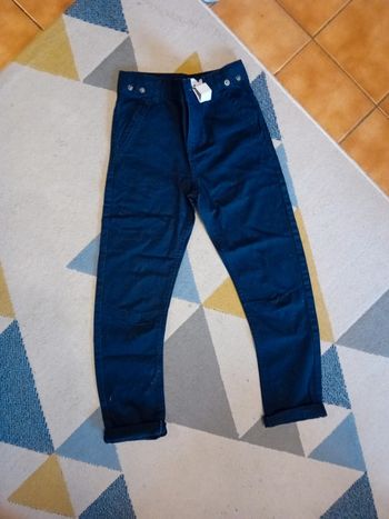 Pantalon  CARROT 8ans bleu
