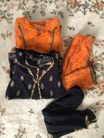 Ensembles 2 pièces pour fille 4 ans classe chic indien pakistanais robe été