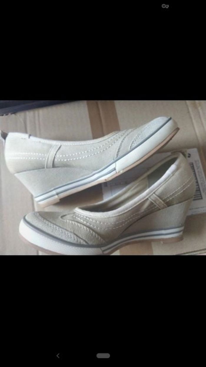 Ballerines à compensées