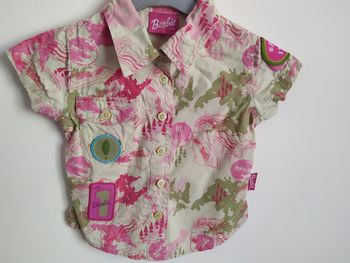 Chemise Barbie 2 ans
