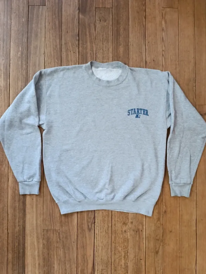 Sweat universitaire Starter vintage 00's - L