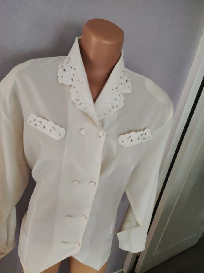 Chemise maître d'hôtel grande taille - photo numéro 2