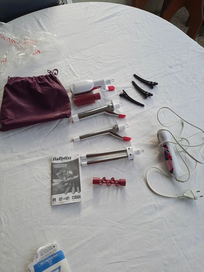 Fer à friser 10 en 1 babyliss