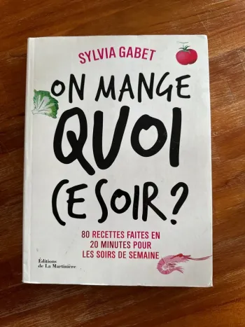 Livre on mange quoi ce soir ?
