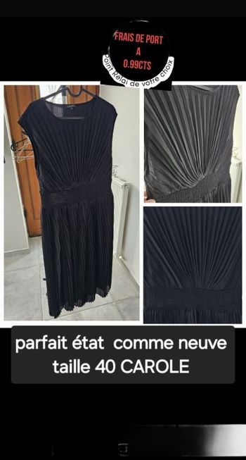 Robe T40 femme comme neuve  noir