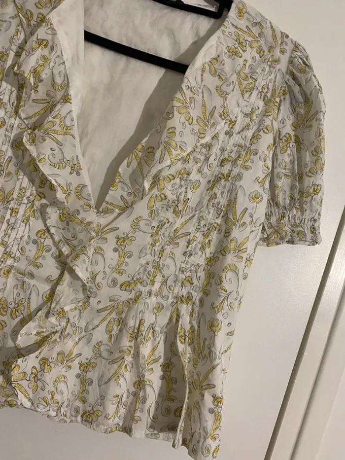 Blouse Avec Volant - photo numéro 2