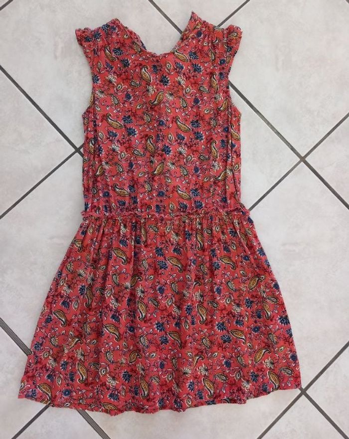 Robe manches courtes fille12 ans