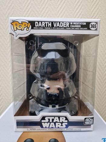 Darth Vader in meditation chamber