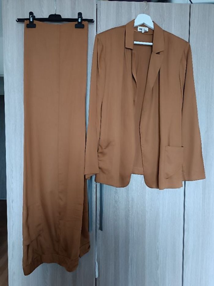 Ensemble tailleur en lin