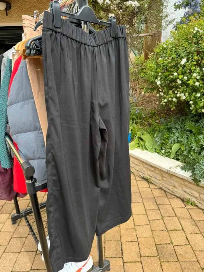 Pantalon fluide noir Zara - photo numéro 4