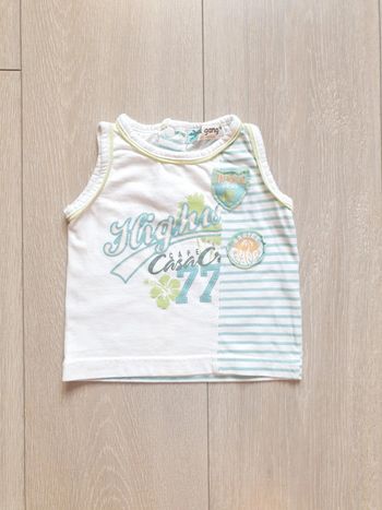 Maillot sans manche. Garçon 3 mois. Marque Mini gang