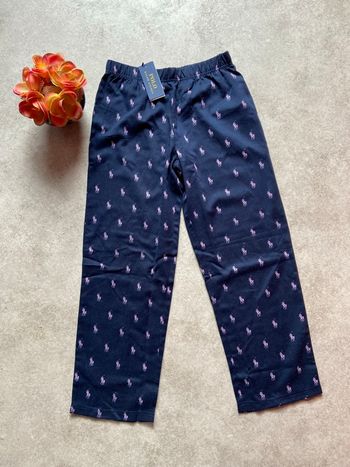 Pantalon Polo Ralph Lauren bleu, rose ( neuf avec étiquette )