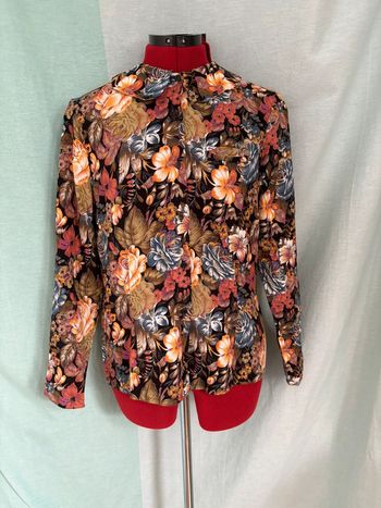 Chemise vintage Cacharel imprimé floral