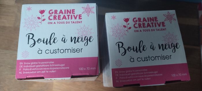 Boules à neige à customiser - photo numéro 2