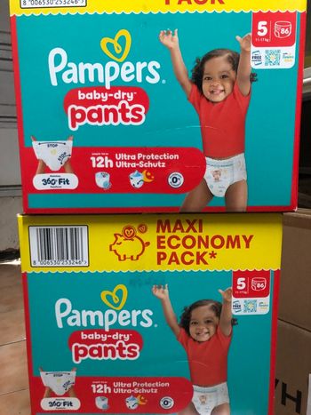 Couche Pampers taille 5