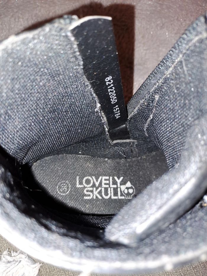 Boots lovely skull taille 30 - photo numéro 8