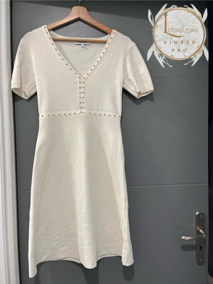 Robe polo crème Morgan TM