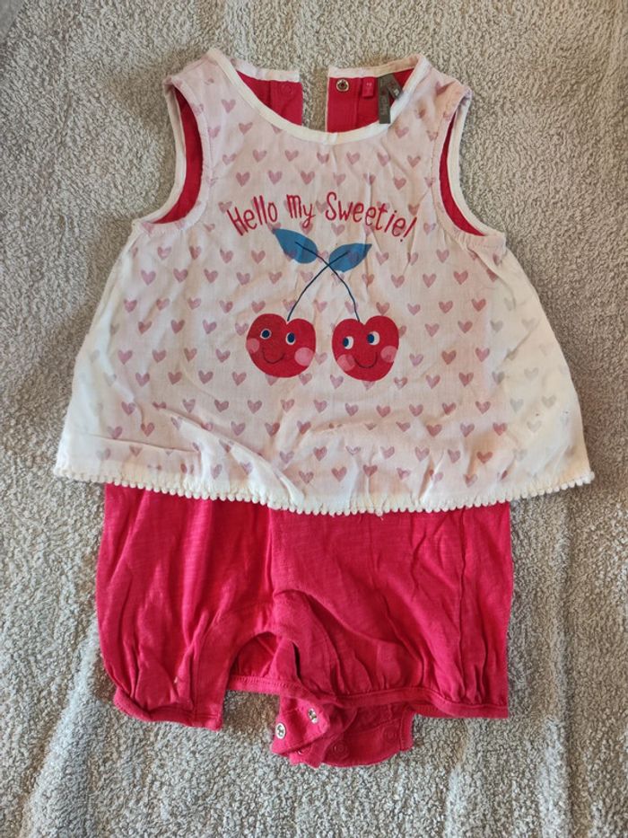 Combi short orchestra 18 mois