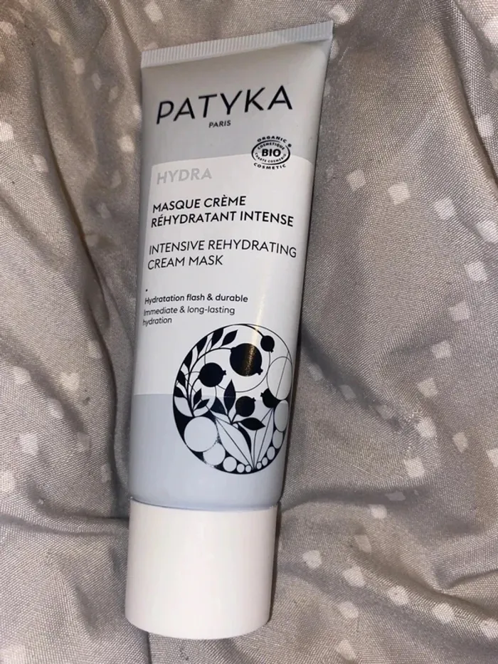 Masque crème réhydratant intense 🌺