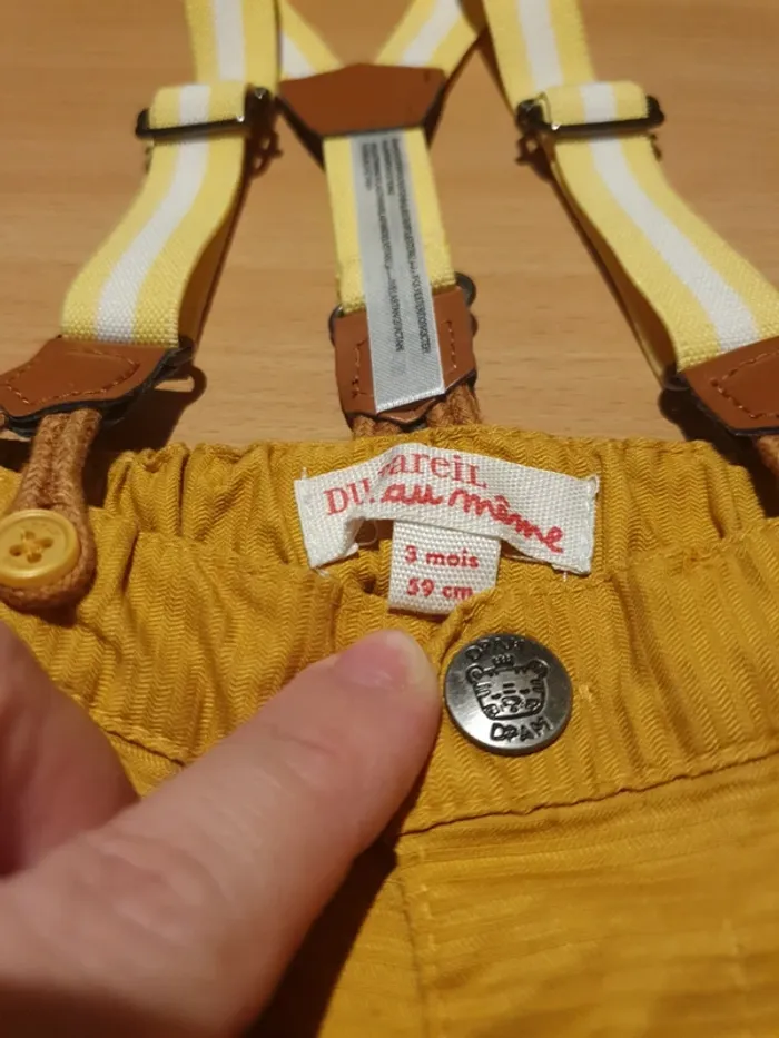 Petit pantalon dpam 3 mois - photo numéro 2
