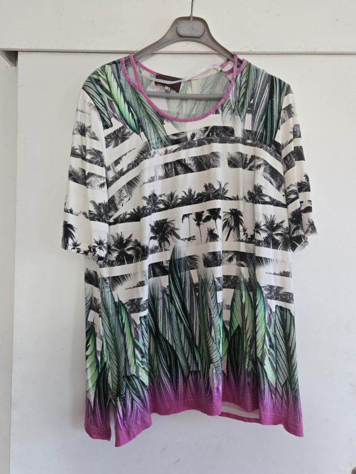Tee shirt Sempre Piu by Chalou taille - photo numéro 4