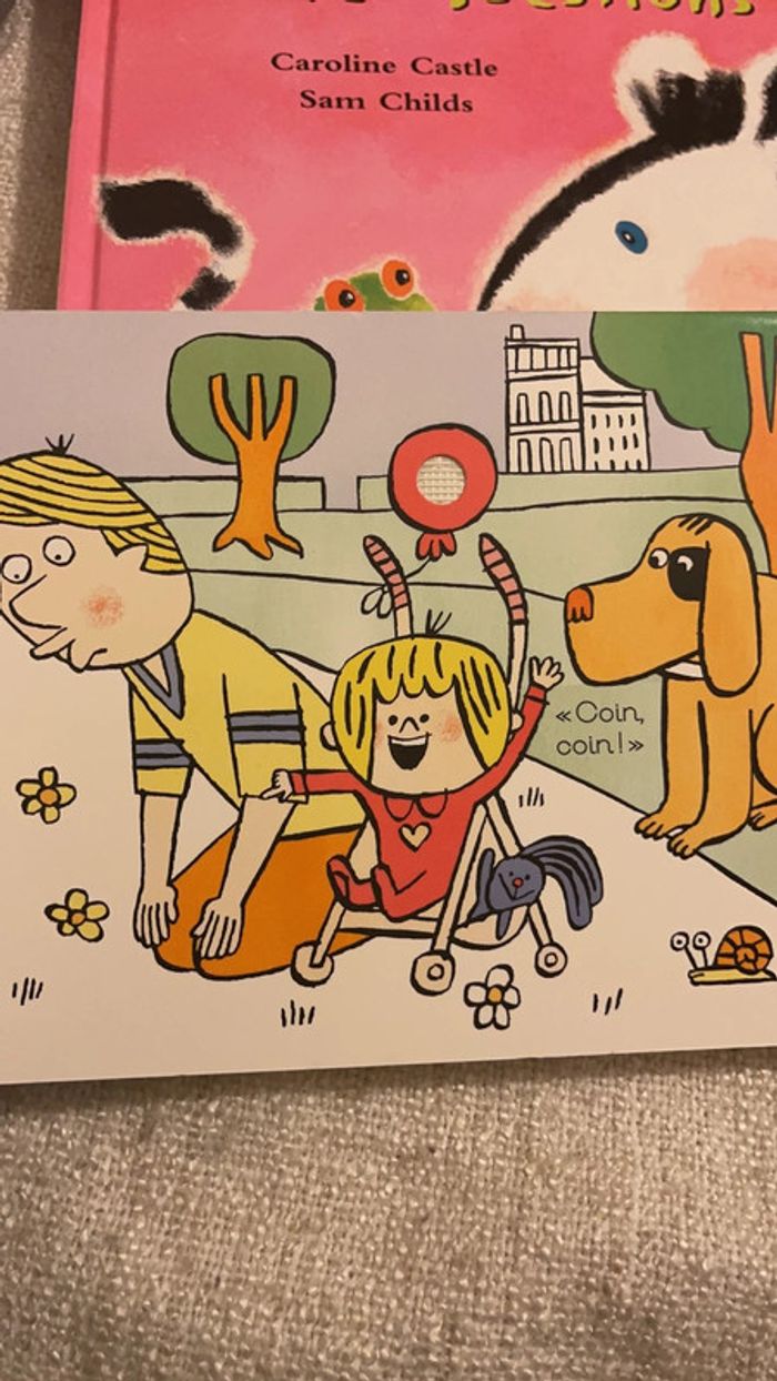 Livres lot enfant écoute papa qui parle avec les animaux - photo numéro 3