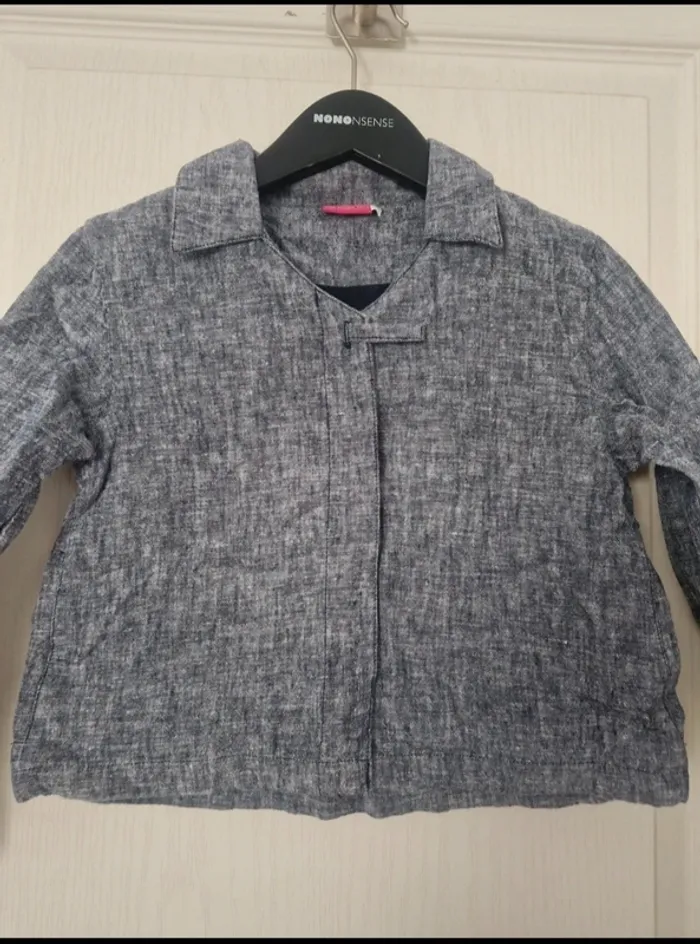 Veste grise fille tout compte fait 6 ans - photo numéro 2