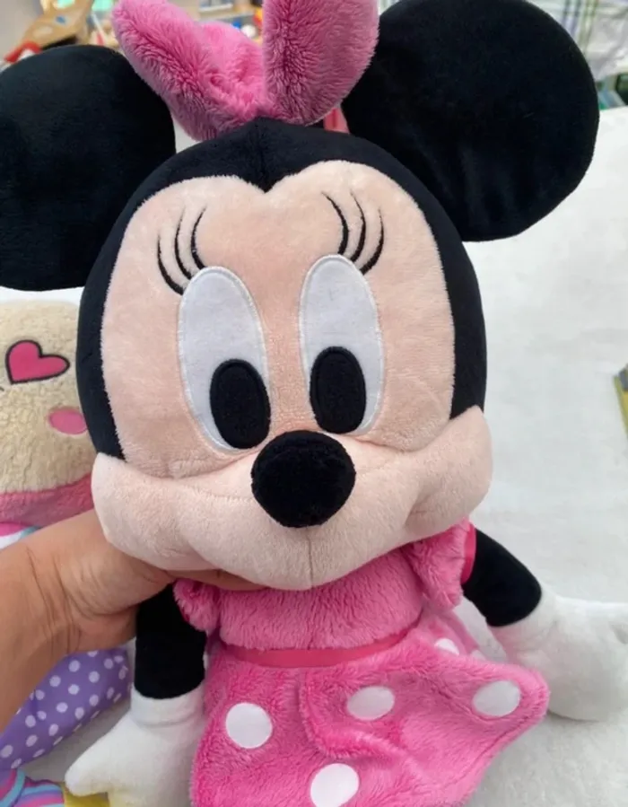 Lot de 3 peluches Minnie mickey Disney - photo numéro 7