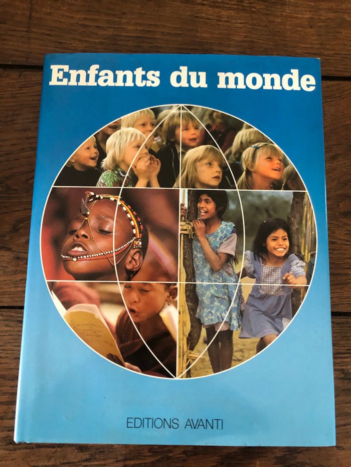 Livre rare sociologie photographie et civilisations "enfants du monde"