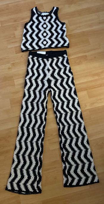 Ensemble pantalon crop top fille