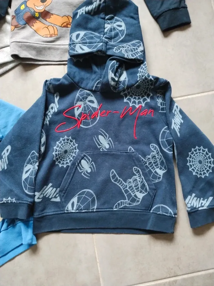 4 sweats à capuche 4ans - photo numéro 7