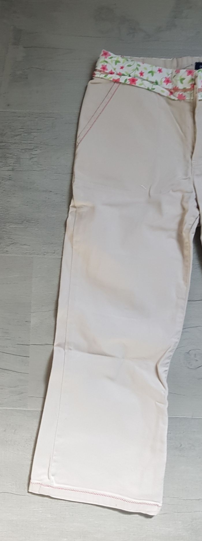 Pantalon toile fille GAP 4 ans - photo numéro 3