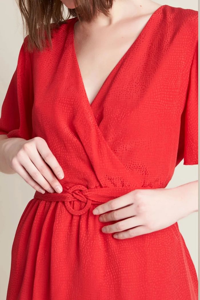 Robe en soie jacquard Carly Maison 123 - photo numéro 3