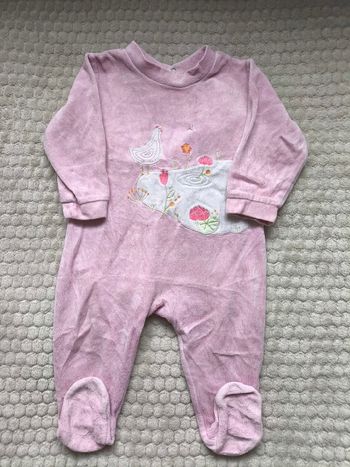 Pyjama en velours Absorba 12 mois