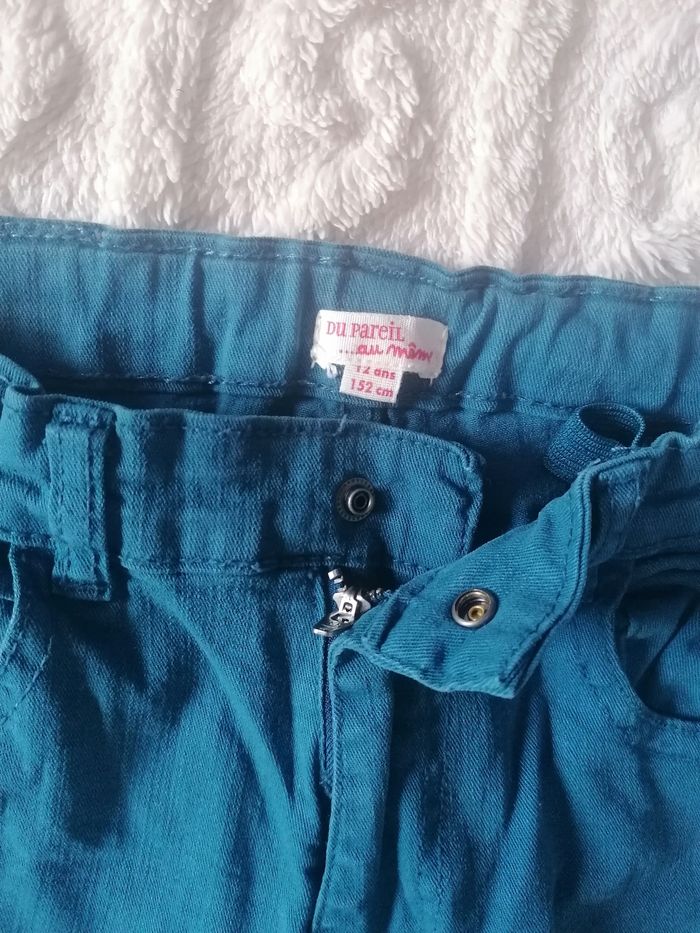 Ensemble chemise manches longues pantalon slim stretch garçon 12 ans - photo numéro 10