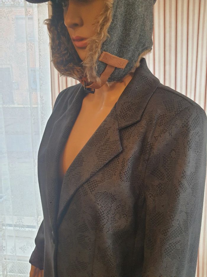Blazer gris Cassis taille 44 - photo numéro 6