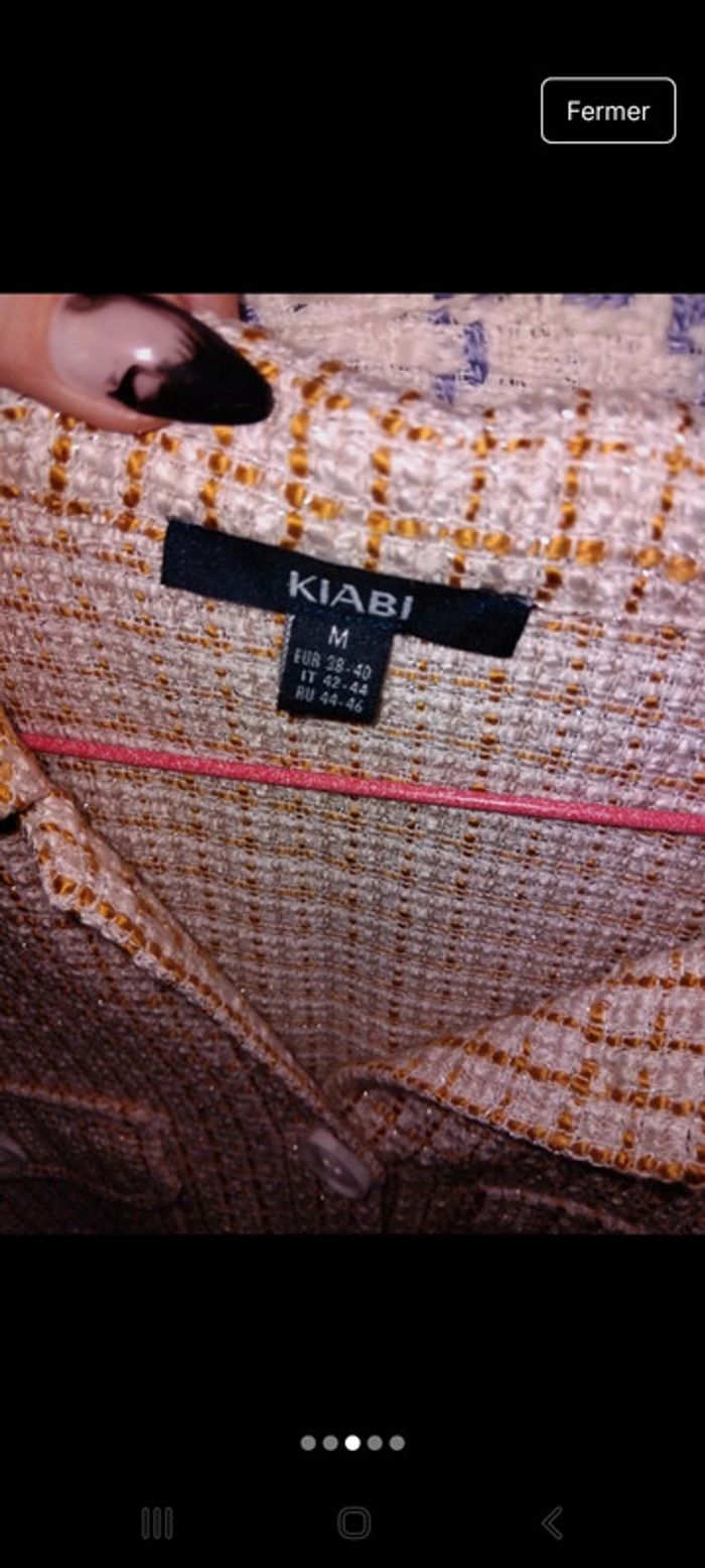 Surchemise légère à carreaux - photo numéro 3