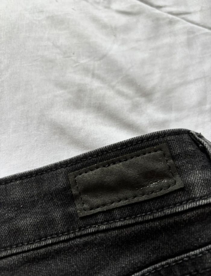 Jean Levi’s slight curve mid rise taille basse gris anthracite noir droit straight taille M/38 - photo numéro 12