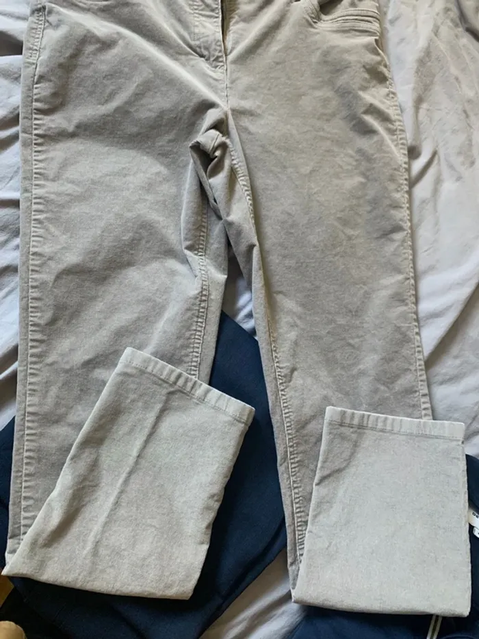 Pantalon skinny velours taille 42 - photo numéro 3