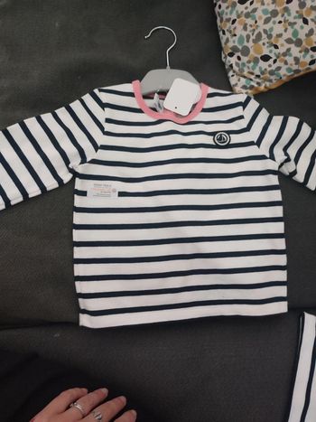 Pull leger petit bateau