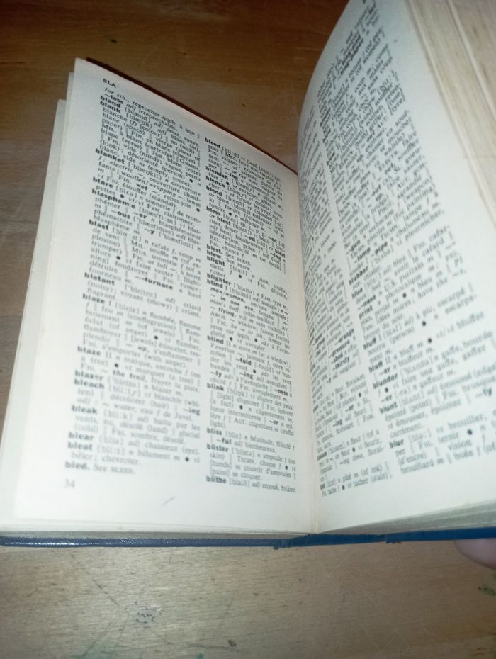 Dictionnaire français anglais - photo numéro 4