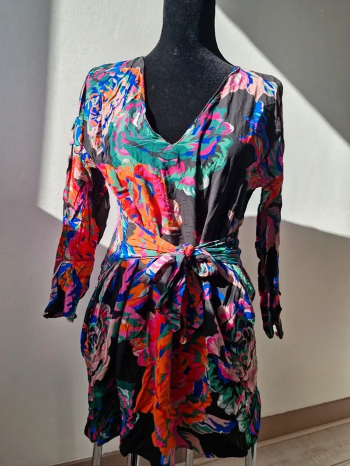 Robe fleuris zara