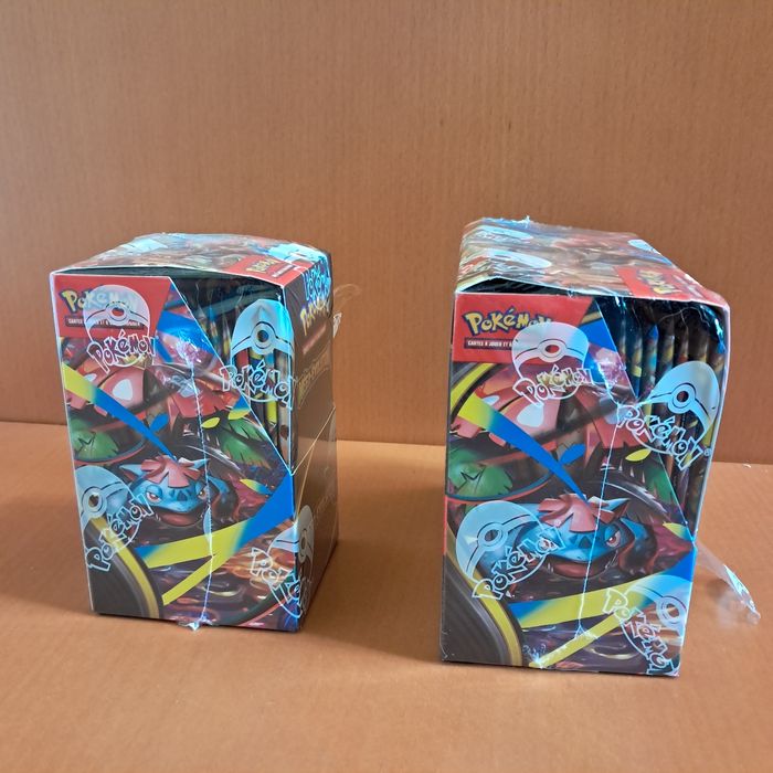 Lot pokémon Méga Evolution display + demi display ME01 avec défaut de scellage - photo numéro 5
