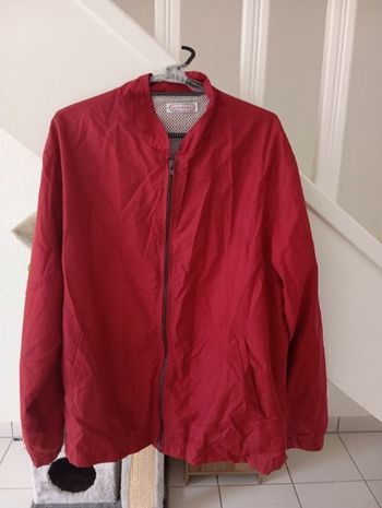 Veste sans capuche framboise