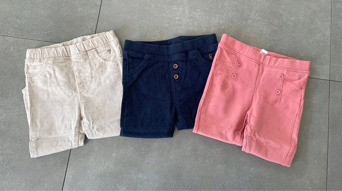 Lot 3 pantalons BBF - 18mois