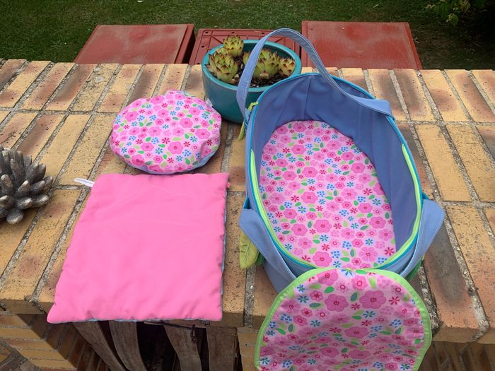 Couffin lit  pour poupée de 36 cm maxi avec linge de lit - photo numéro 7
