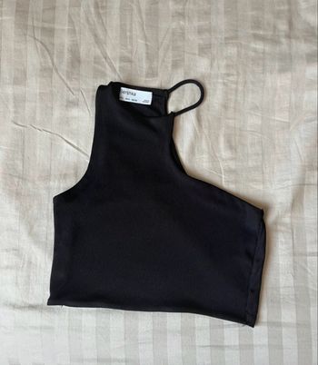 Top noir bershka