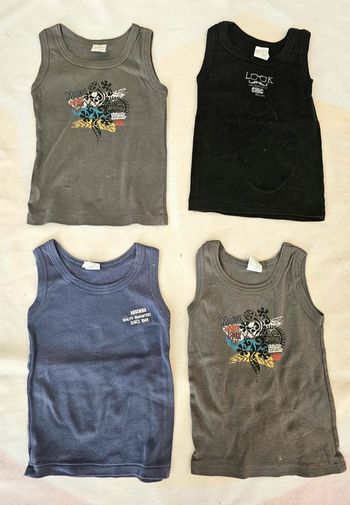 Maillot de corps débardeur absorba 4 ans