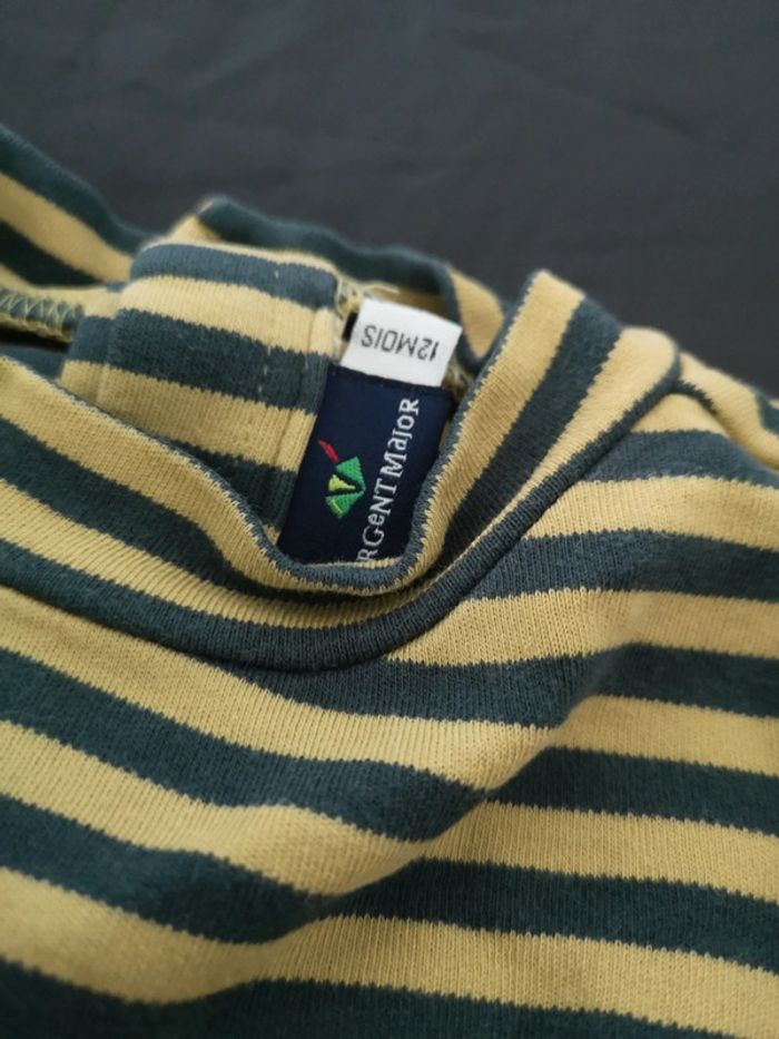 T shirt garçon manche longue 12 mois - photo numéro 2