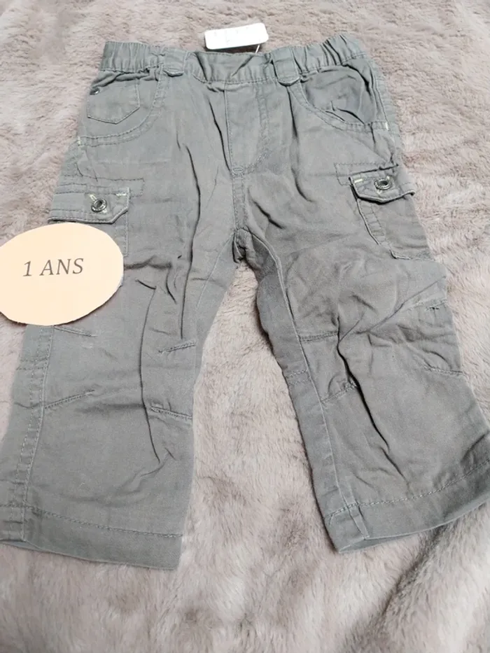 Pantalon kaki 12 mois - photo numéro 2